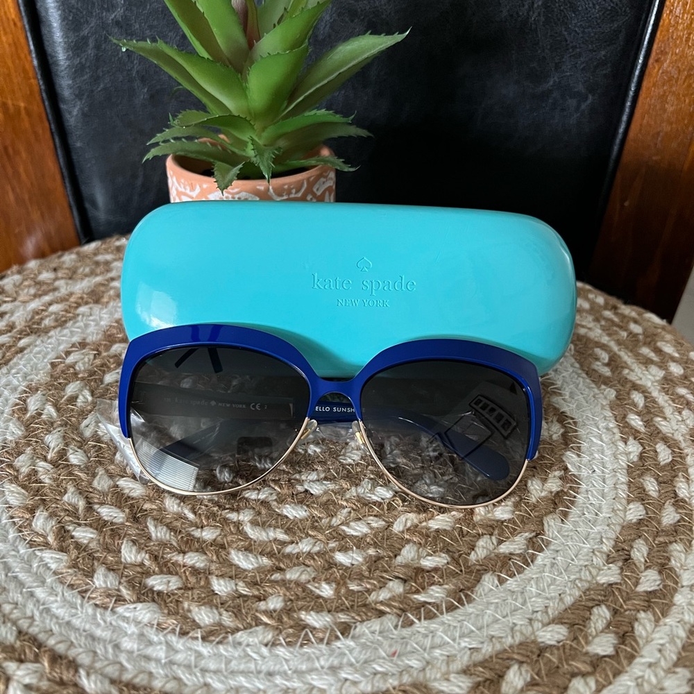 Kate Spade Blue Sunglasses